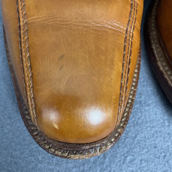 Allen Edmonds Hillcrest 8.5 Light Brown Tan Oxford Shoes Formal Business Luxe main image 16